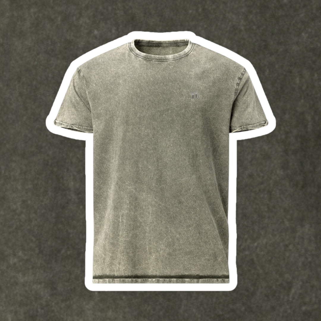 Top Evolve Embroidery Denim T-Shirt