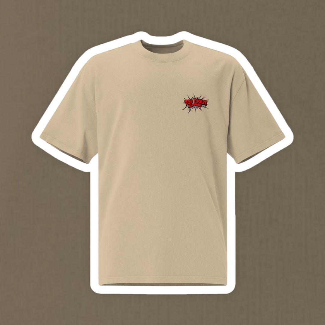 Top Evolve Oversized Faded T-Shirt