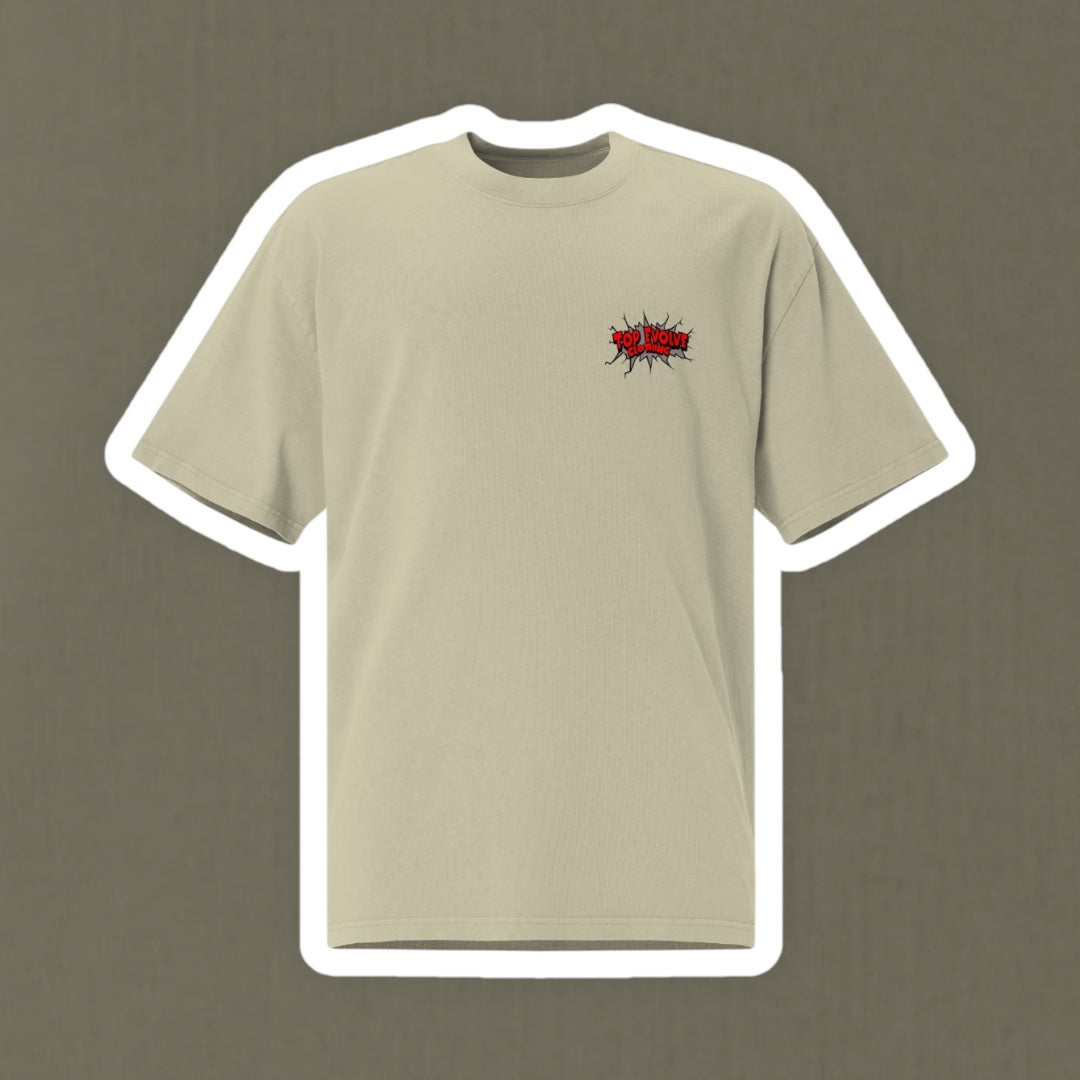 Top Evolve Oversized Faded T-Shirt